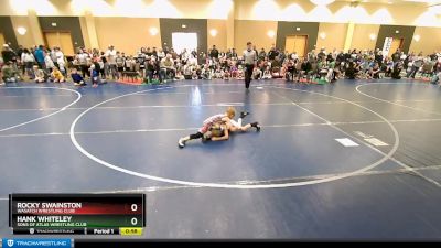 52 lbs Quarterfinal - Hank Whiteley, Sons Of Atlas Wrestling Club vs Rocky Swainston, Wasatch Wrestling Club