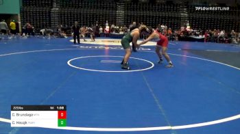 220 lbs Prelims - Cameron Brundage, Mountain Ridge vs Connor Haugk, Poway A