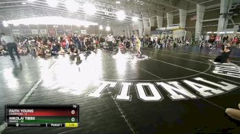 70 lbs Quarterfinals (8 Team) - Faith Young, Champions vs Nikolai Tibbs, Ravage