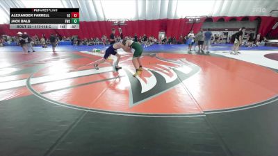 117-118 C Round 2 - Jack Bals, FZ Wrestling Club vs Alexander Farrell, Glenbrook South