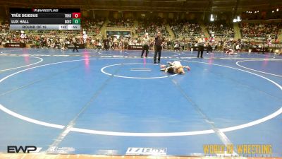 50 lbs Round Of 16 - TrüE Dejesus, Team Of Hard Knox vs Lux Hall, DC Elite - Coufal