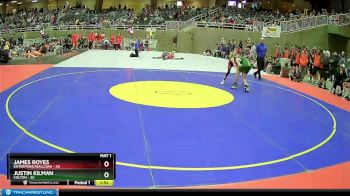 108 lbs Finals (8 Team) - Justin Kilman, Colton vs James Royes, Enterprise/Wallowa