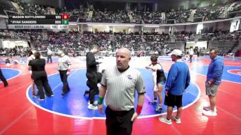 126-5A Quarterfinal - Ryan Sanders, Brunswick vs Mason Kutylowski, Winder-Barrow