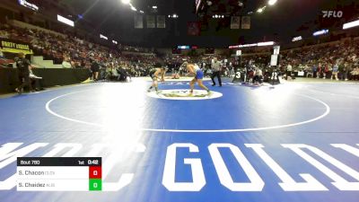 157 lbs Consi Of 16 #1 - Samuel Chacon, Clovis vs Santiago Chaidez, Alisal