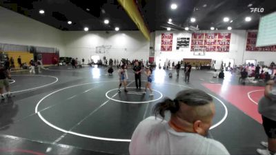 120 lbs Round 3 - Anaya Guiling, Yorba Linda vs Cristal Santana, Mountain View