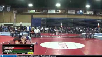 126 lbs Cons. Round 5 - Mikai Alirez, Greeley Central vs Diego Sirio, Mountain View