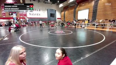 100 lbs Cons. Round 2 - Keianna Lester, Evanston vs Hadlee Messerly, Star Valley