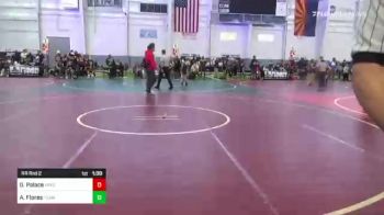 100 lbs Rr Rnd 2 - Andrew Flores, Team Finesse vs Gage Palace, Payson