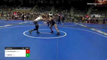 160 lbs Consolation - Danny Zmorowski, Shamrock WC Akron vs Tyson Martin, Law