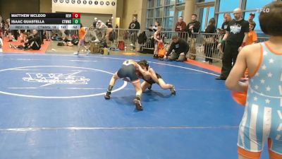 62 lbs Rr Rnd 4 - Matthew McLeod, Revival Oange vs Isaac Guastella, CT Whale Humpback - K3