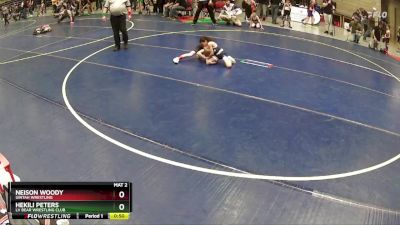 50 lbs Quarterfinal - Neison Woody, Uintah Wrestling vs Hekili Peters, LV Bear Wrestling Club