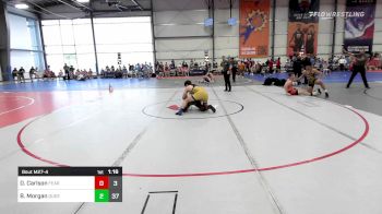160 lbs Rr Rnd 1 - Dillon Carlson, Fear The Beard vs Bodie Morgan, Quest School Of Wrestling