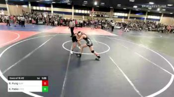 101 lbs Consi Of 16 #2 - Ruby Pung, Surf City WC vs Kayla Pablo, Cypress HS