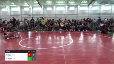 55 lbs Pools - Timothy Cruz, Rogue W.C. (OH) vs Sammy Myatt, BAM Training Center