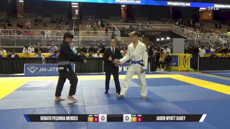 Jason Wyatt Carey vs Renato Peçanha Mendes 2025 Pan Jiu Jitsu IBJJF Championship