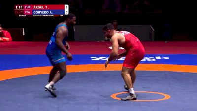 125 kg Semifinal - Taha Akgul, TUR vs Abraham Conyedo, ITA