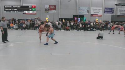 175 lbs Cons. Sub-quarters - Griffin Goins, Threestyle vs Santana Routzen, JAGWAY