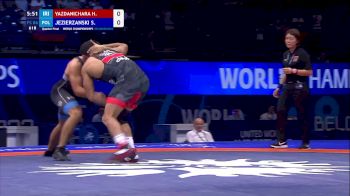 86 kg 1/4 Final - Hassan Aliazam Yazdanicharati, Iran vs Sebastian Jezierzanski, Poland