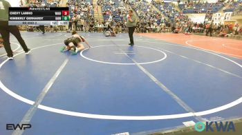 95 lbs Rr Rnd 3 - Chevy LamHo, Wagoner Takedown Club vs Kimberly Gerhardt, Barnsdall Youth Wrestling