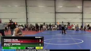 72 lbs Round 1 - Brady Watson, PA Silver vs Thiago Silva, Agression Legionaries