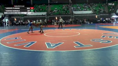 6A 126 lbs Semifinal - Amonte Fleming, Mortimer Jordan HS vs Kortez Samuels, Jasper