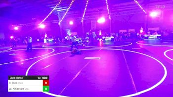 42 lbs Consolation - Carson Dick, Team Grand Valley Elite vs Weston Kisamore, Valley Bad Boys