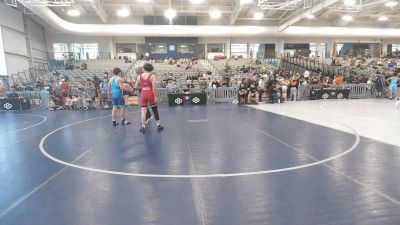 157 lbs Cons. Rd Of 16 - Nicholas Meza, Gilbert Wrestling Club vs Christian Snyder, MLWC
