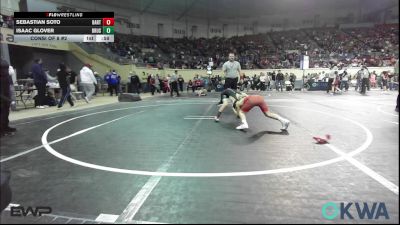 70 lbs Consi Of 8 #2 - Sebastian Soto, Bartlesville Wrestling Club vs Isaac Glover, Brushy Wrestling Club