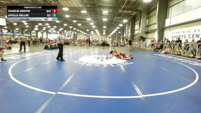 132 lbs Rr Rnd 3 - Charlie Griffin, 10th Planet Black vs Apollo Bellini, Alien Spaceship