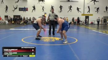 285 Freshman/Soph Quarterfinal - Cole Mullenix, Case Western vs Evan Albrecht, Alfred State