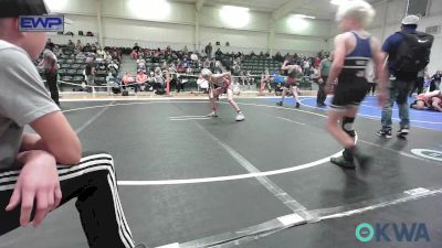 84 lbs Semifinal - Toren Gates, Sallisaw Takedown Club vs Ryker Wade, Viking Wrestling Club