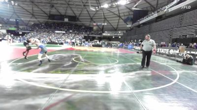 Boys 1A 106 lbs Champ. Round 2 - Hunter Shirley, La Center vs Diego Lopez, Granite Falls