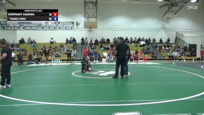 103 lbs Semifinal - Darci Chiu, Cerritos College vs Stephany Zamora, Santa Ana College