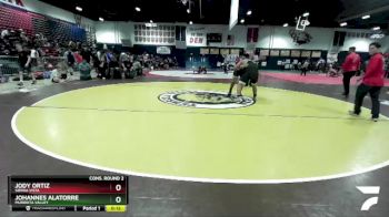 215 lbs Cons. Round 2 - Johannes Alatorre, Murrieta Valley vs Jody Ortiz, Sierra Vista