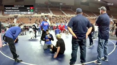 132-D3 Champ. Round 1 - Thor Aasen, Desert Sunrise High School vs Daniel Williams, Shadow Mountain High School