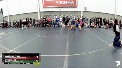 129-135 lbs Round 2 - Morgana Dunn, Powerhouse Wrestling Academy vs Kayleen Cox, Smithfield Youth Wrestling