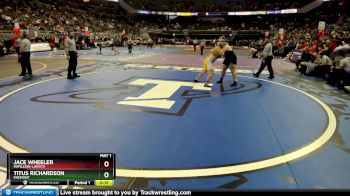 Cons. Round 3 - Jace Wheeler, Papillion-LaVista vs Titus Richardson, Fremont