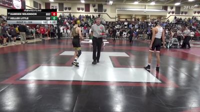 106 lbs Round 1 - Keller Little, Eddyville-Blakesburg-Fremont vs Kamden Wilkinson, Roland-Story