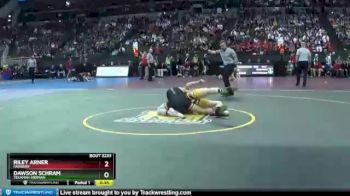 Cons. Round 1 - Dawson Schram, Tekamah-Herman vs Riley Arner, Fairbury