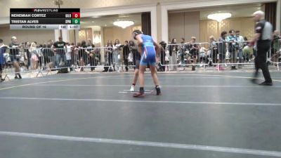 90 lbs Round Of 16 - Nehemiah Cortez, Gilroy Hawks vs Tristan Alves, Spring Hills WC