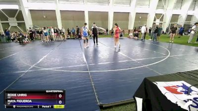 142-148 lbs Quarterfinal - Roxie Uhrig, CO vs Maya Figueroa, UT