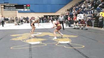 3 - 150 lbs Cons. Round 2 - Sam Loveless, Turner Ashby vs Lance Coles, Brookville
