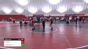 141 lbs Prelims - Malyke Hines, Lehigh vs Jonathan Miranda, Navy