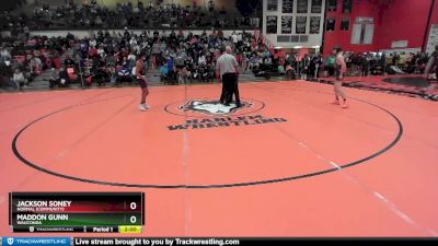 106 lbs Champ. Round 1 - Jackson Soney, Normal (COMMUNITY) vs Maddon Gunn, WAUCONDA