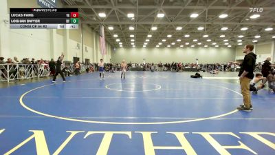 126 lbs Consi Of 64 #2 - Lucas Fang, VA vs Loghan Dwyer, NY
