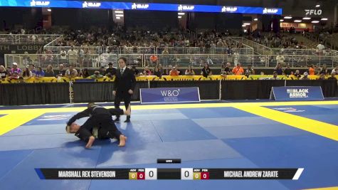 Michael Andrew Zarate vs Marshall Rex Stevenson 2025 Pan Kids Jiu-Jitsu IBJJF Championship