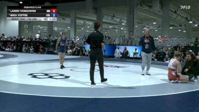 135 lbs Semis - Landri VonGonten, Boneyard Wrestling Academy vs Mika Yoffee, Legends Of Gold Las Vegas