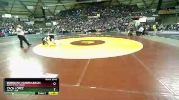 2 lbs Champ. Round 1 - Donovan Hendrickson, Burlington-Edison vs Zach Lopez, Shadle Park