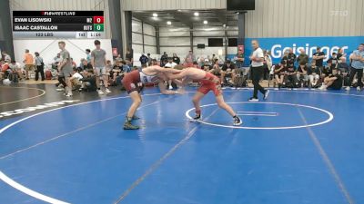 123 lbs Rr Rnd 3 - Evan Lisowski, M2 Training Center - BHS vs Isaac Castallon, Outsiders Wrestling Club - BHS