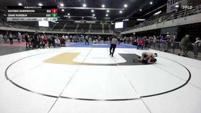 110 lbs Quarterfinal - Kayden Sherwood, Bridgeville vs Zane Kurzeja, Coatesville